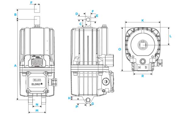 德國(guó)EMG電動執行器ED125/7